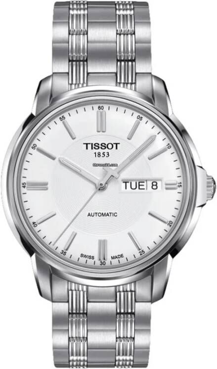 Tissot Bekijk T0654301103100 Automaten III , Wit, Heren