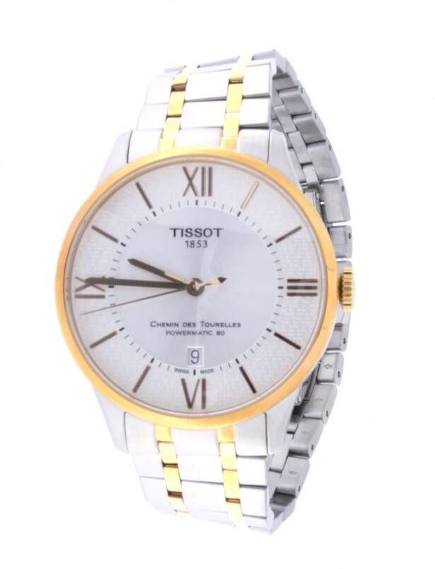 Tissot Bekijk Uomo T0994072203801 Special Collections Chemin des Tourelles Powermatic 80 Helvetic Pride Special Edition Auto , Grijs, Heren
