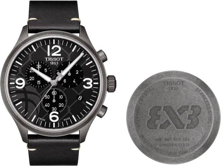 Tissot Horloges , Zwart, Heren
