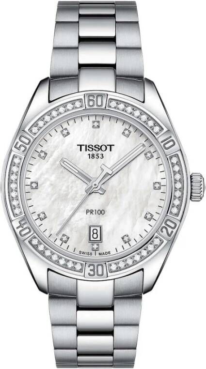 Tissot ijk Donna T1019106111600 Orologio Lady Pr100 Sport Chic , Grijs, Dames
