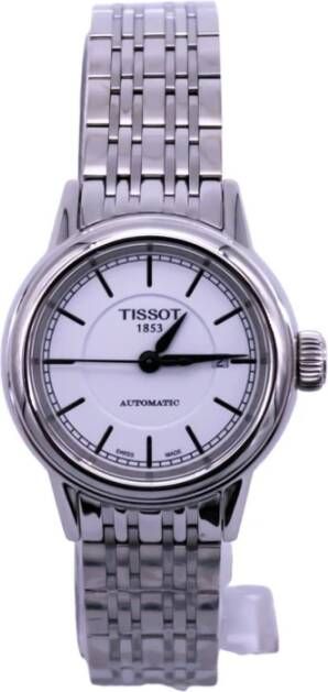 Tissot T0852071101100 T Klassische Carson Automatische dame Automatische Dial Ladies Watch T085.207.11.011.00 uur , Grijs, Dames