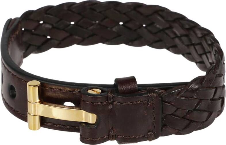 Tom Ford Armbanden , Bruin, Heren