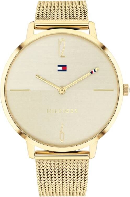 Tommy Hilfiger Horloge , Geel, Dames
