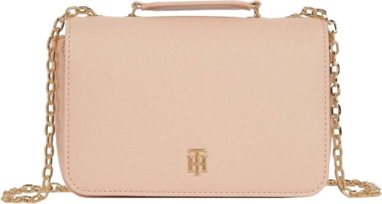 Tommy Hilfiger Tijdloze ketting crossover , Beige, Dames