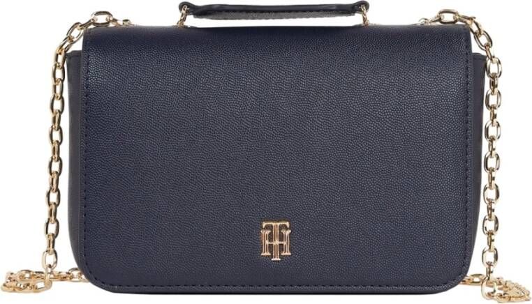 Tommy Hilfiger Tijdloze ketting crossover , Blauw, Dames