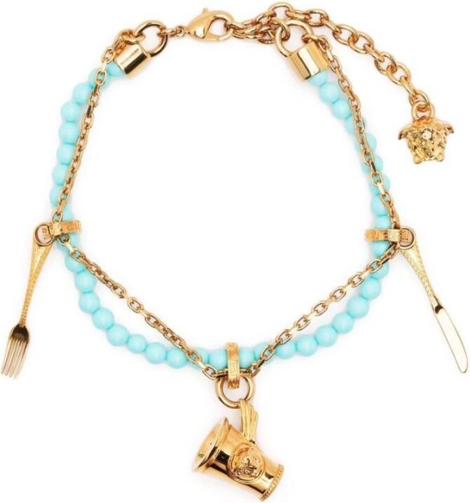 Versace Armbanden Geel Heren
