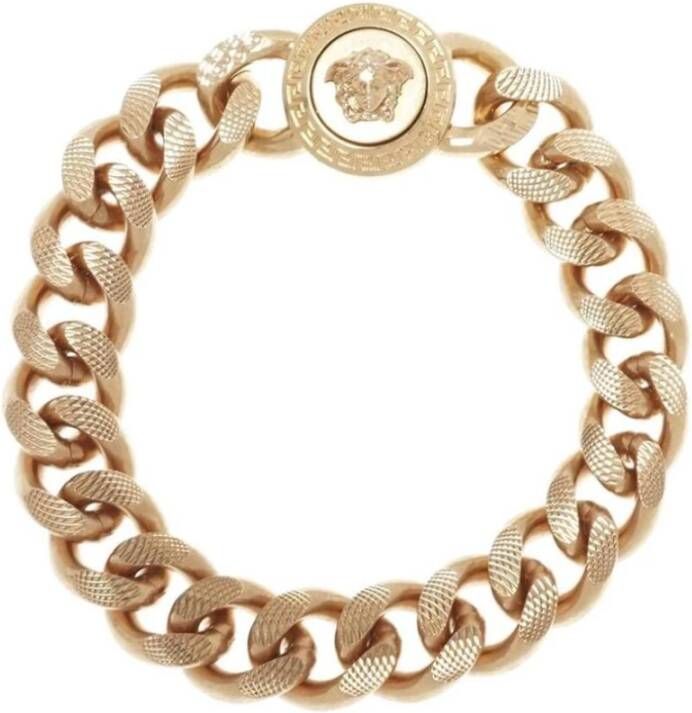 Versace Medusa kettingarmband , Geel, Heren