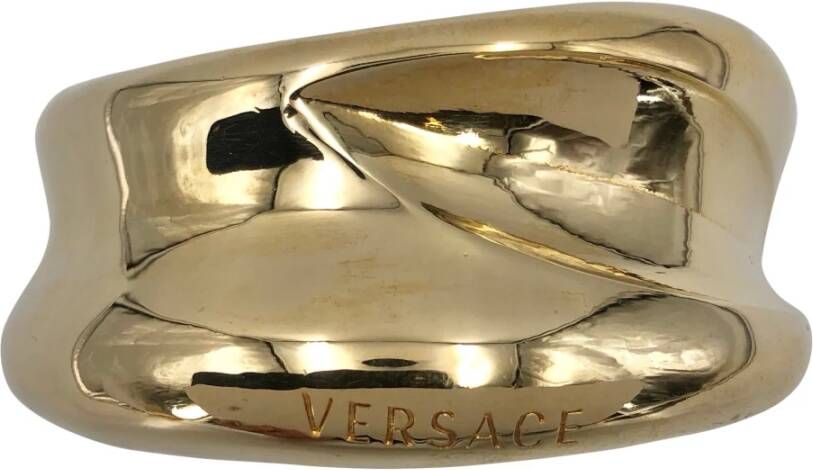 Versace vintage bracelet in goldtone metal Versace Pre owned, Geel, Dames