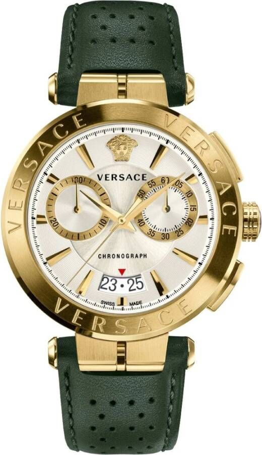 Versace Horloges Groen Heren
