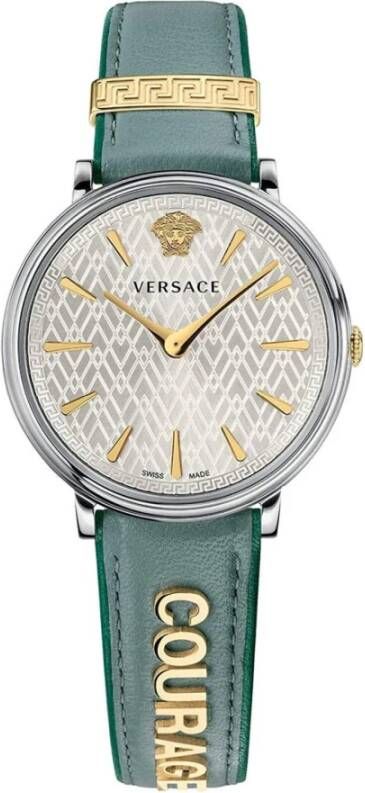 Versace Horloges Groen Dames