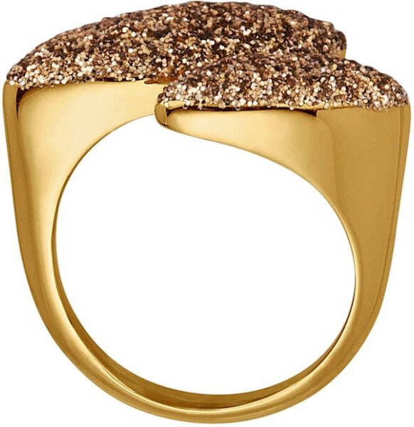 Jacques Lemans Damesring La Passion Geelgoudkleur