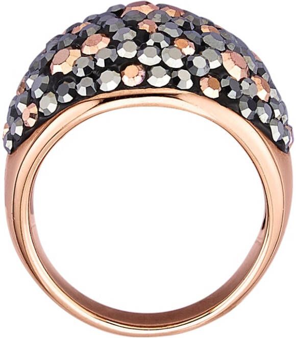 Jacques Lemans Damesring met kristallen Roze