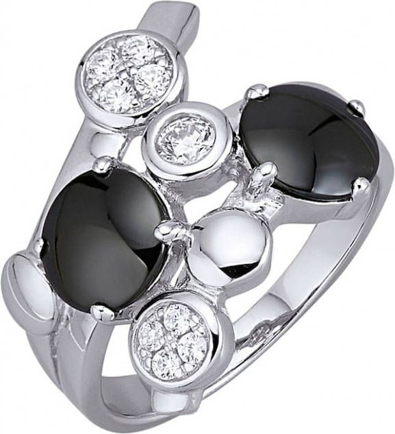 Jacques Lemans Damesring Zwart