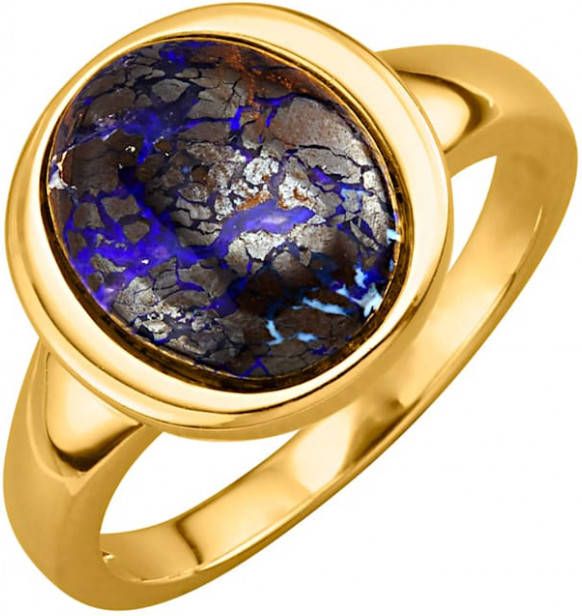 MONA Damesring met opaal Multicolor