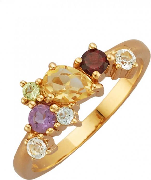 MONA Damesring multicolor