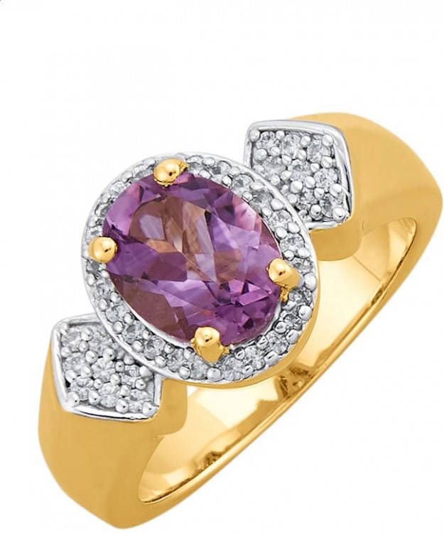 MONA Damesring Paars