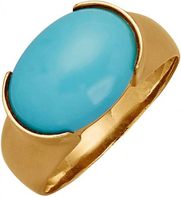 MONA Damesring Turquoise