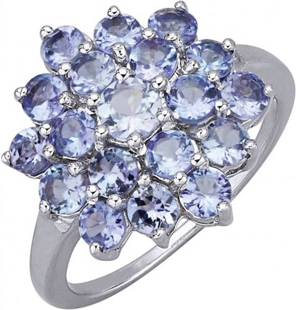 MONA Damesring van echt zilver Zilverkleur