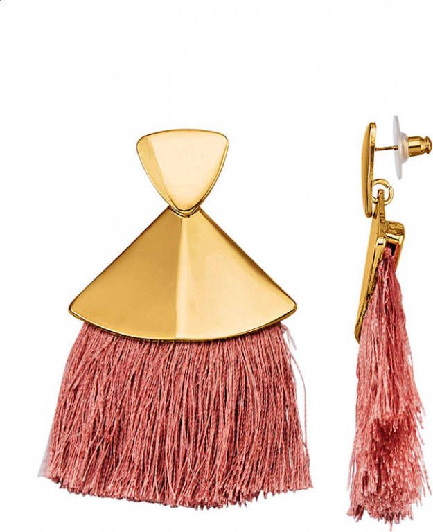 KLiNGEL Oorbellen Roze