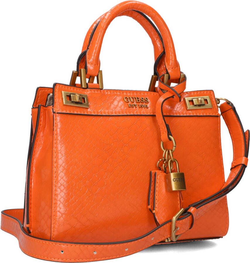 Guess Oranje Handtas Katey Mini Satchel