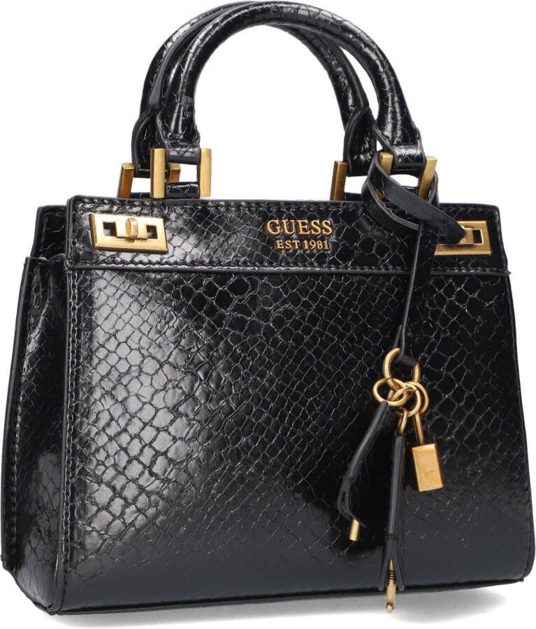 Guess Zwarte Handtas Katey Mini Satchel