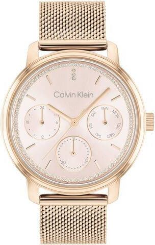 Calvin Klein Multifunctioneel horloge MINIMALISTIC MULTI MESH, 25200179