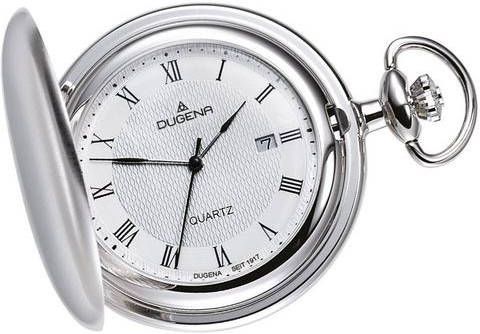 Dugena Zakhorloge Savonette, 4288041 1(set, 2 delig, Inclusief ketting )