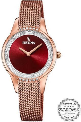 Festina Orologio Donna Solo Tempo Collezione Mademoiselle , Roze, Dames
