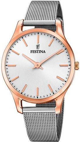 Festina Orologio Solo Tempo Collezione Boyfriend , Grijs, Dames