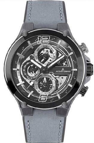 Jacques Lemans Chronograaf Manchester, 1 2150A