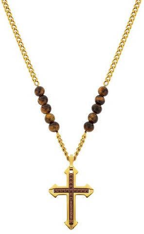 Police Ketting met hanger Kruis, CUILLIN, PJ26568PSG.02