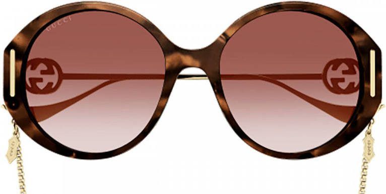 Gucci Gg1202S 003 zonnebril , Bruin, Dames