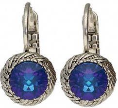 Camps en Camps Oorbellen Royal Blue Dormeuses Donkerblauw
