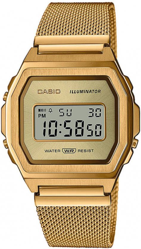 Casio Horloges Vintage A1000MG 9EF Goudkleurig online kopen