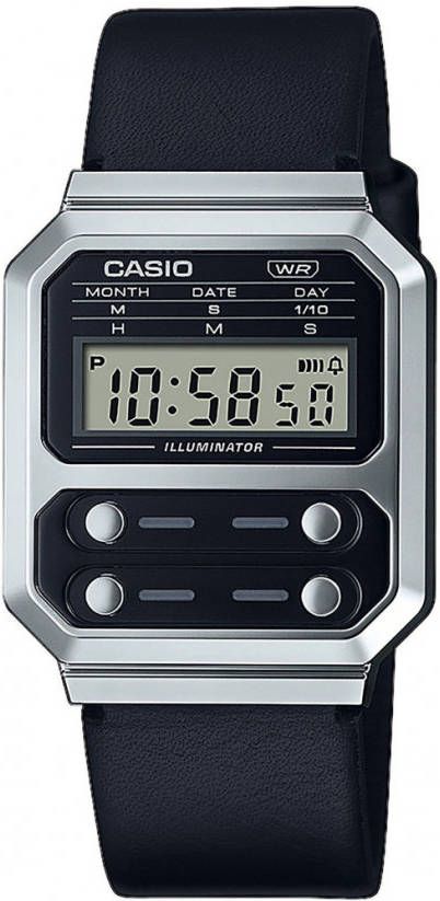 Casio Horloges Vintage A100WEL 1AEF Zwart online kopen
