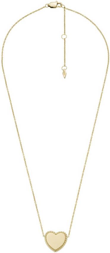 Fossil Kettingen Drew JF04360710 Goudkleurig