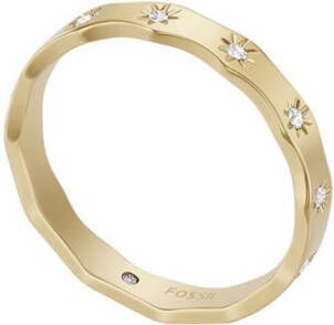 Fossil Ringen Sutton JF04383710 Goudkleurig