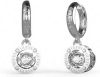 Guess Oorbellen Earrings Solitaire JUBE01463JWRHT Zilverkleurig online kopen