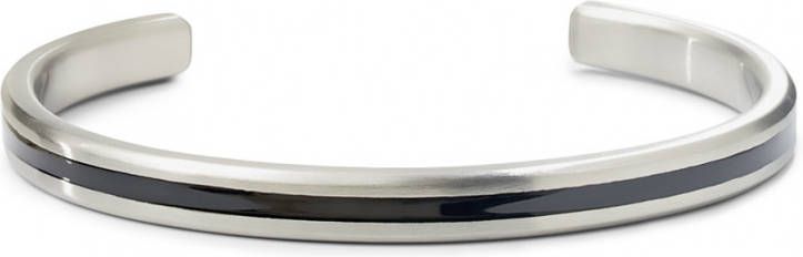 Rebel and Rose Armbanden Bangle Brushed Zilverkleurig