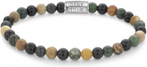 Rebel and Rose Armbanden Stones Only Donkergroen