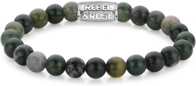 Rebel and Rose Armbanden The Secret Garden 8mm Groen