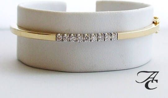 Atelier Christian Slavenarmband met briljanten
