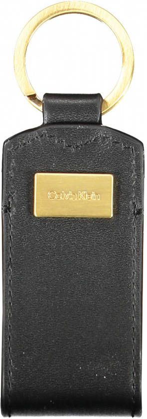 Calvin Klein Black Men Keyring , Zwart, Heren