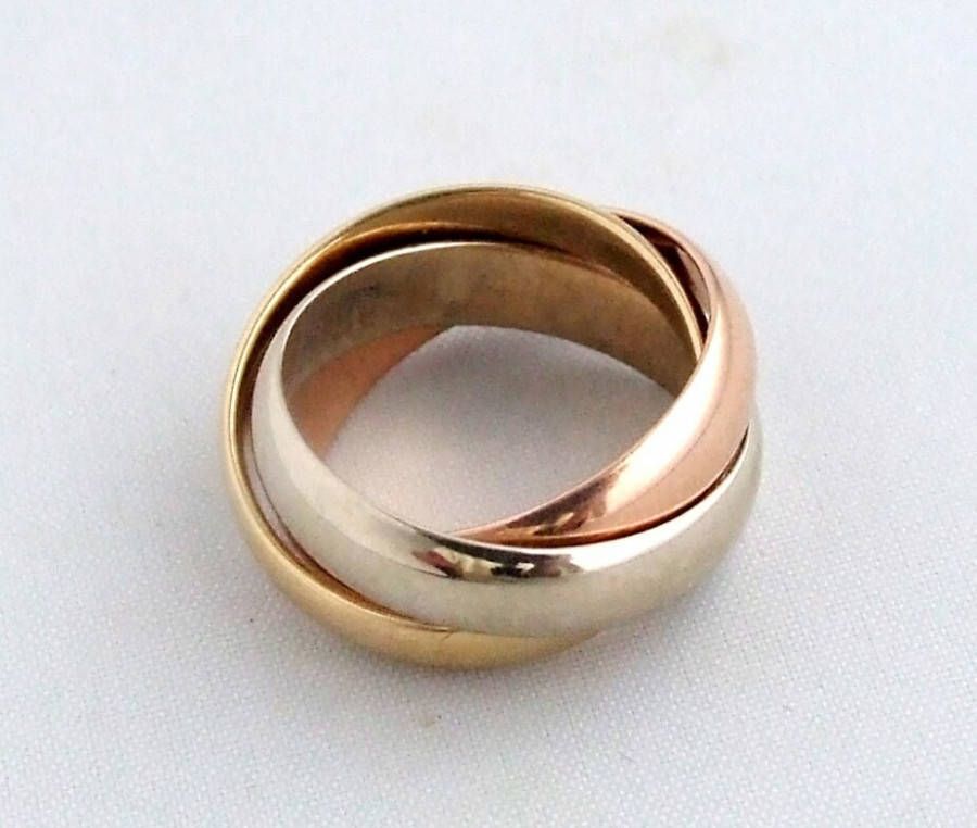 Casio Ocn tricolor ring