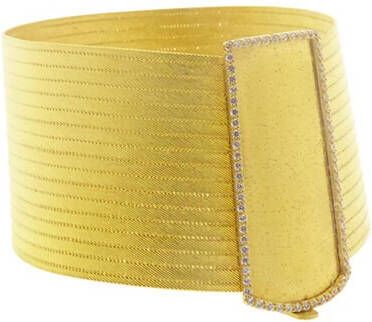 Christian 22 karaat gouden zirkonia slavenarmband