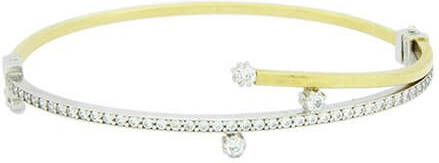 Christian Bicolor slavenarmband met zirkonia