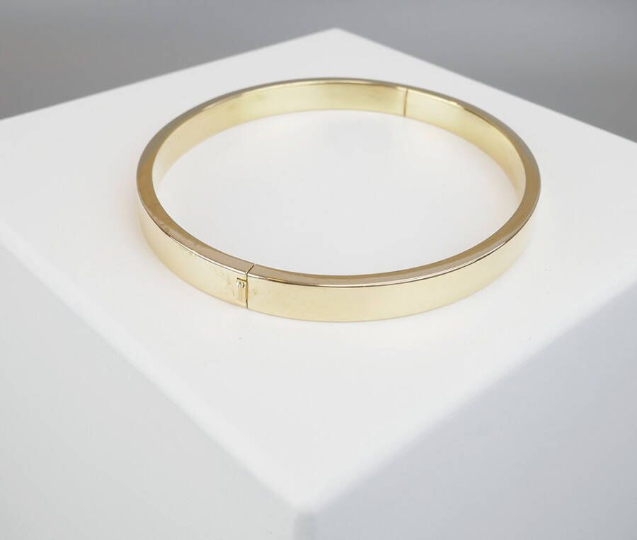 Christian Slavenarmband 14 karaat goud