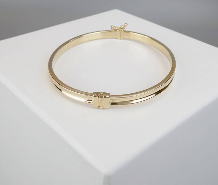 Christian Slavenarmband 14 karaat goud