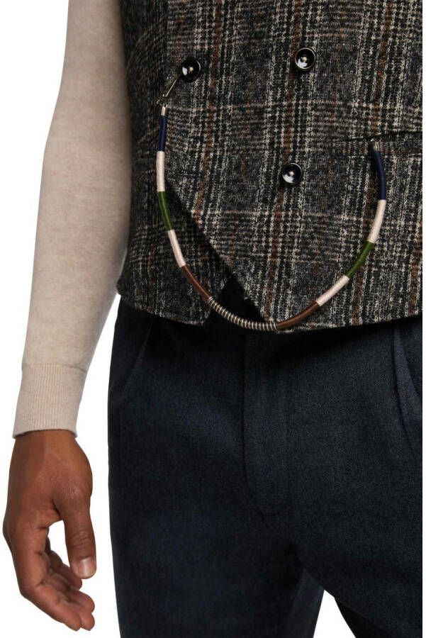 Club Of Gents Kostuums Bruin Heren