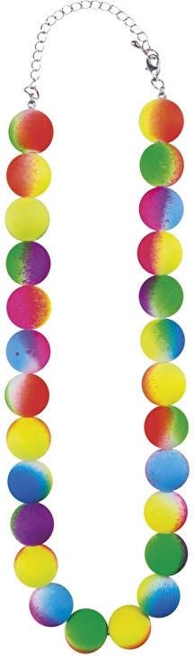 Feestbazaar Ketting Fusion Multicolour Neon